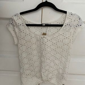 NWT American Eagle Lace Shirt